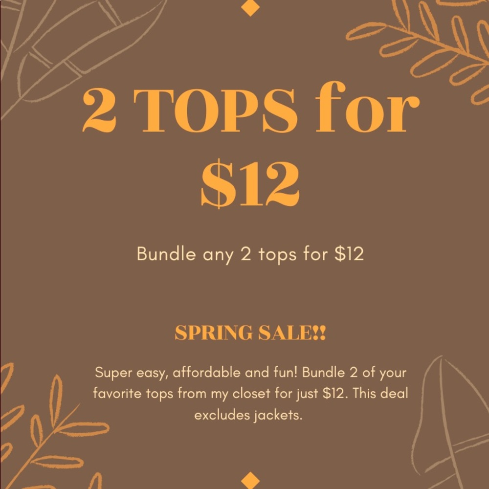 SPRING SALE